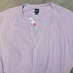 GAP Pink Striped Dress